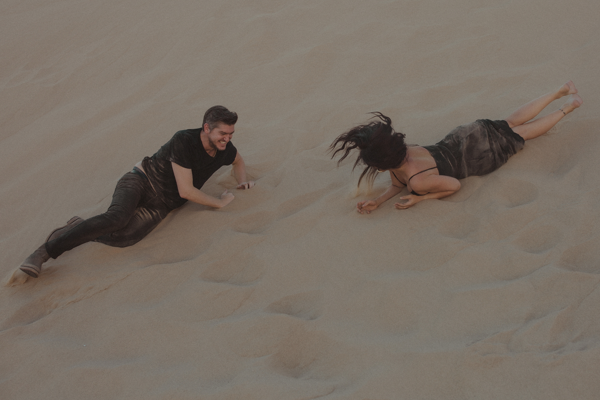Sand Dune Engagement Session